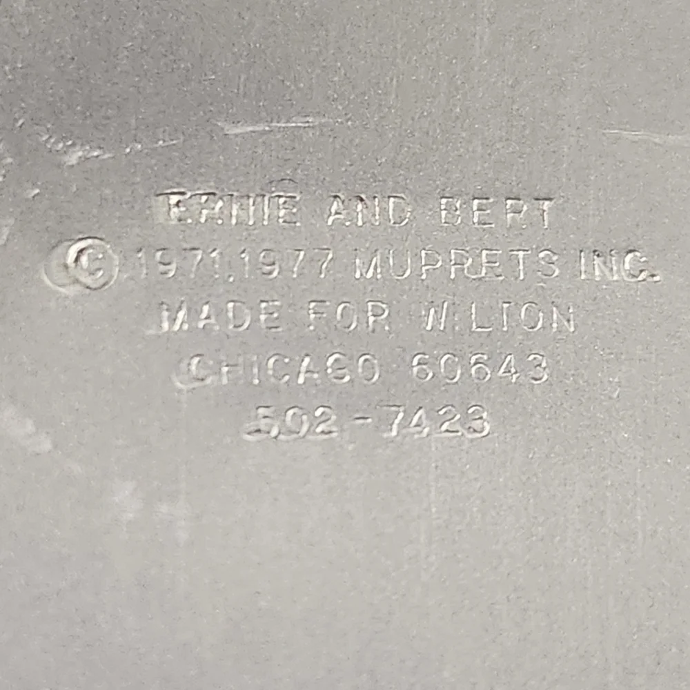Vintage Wilton Bert & Ernie Cake Pan | Sesame Street | Heavy Aluminum | 14”